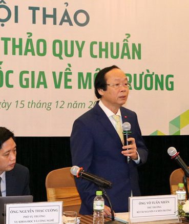 Dự thảo quy chuẩn kỹ thuật quốc gia về môi trường cần đảm bảo tính khoa học, khả thi, hội nhập